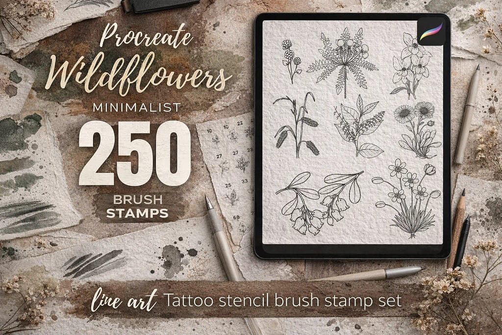 12 Best Procreate Tattoo Brushes: Stencils, Liners & Shading Kits (2026) 19 402eee4b1ec258cd8ee072811e055cb9 0 1769579553 2490