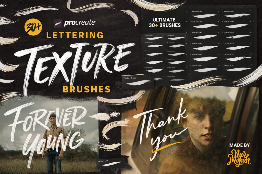 16 Best Procreate Lettering & Calligraphy Brushes (2026) 9 f7cbeb83748c064528e7ba2ee1750ad8 1768216018