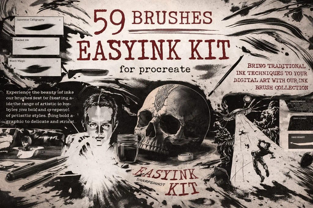 21 Best Procreate Inking Brushes (Comics, Manga & Calligraphy) 6 19f86a3d6b3984e9e8975dfe55823b73 0 1770630160 3876