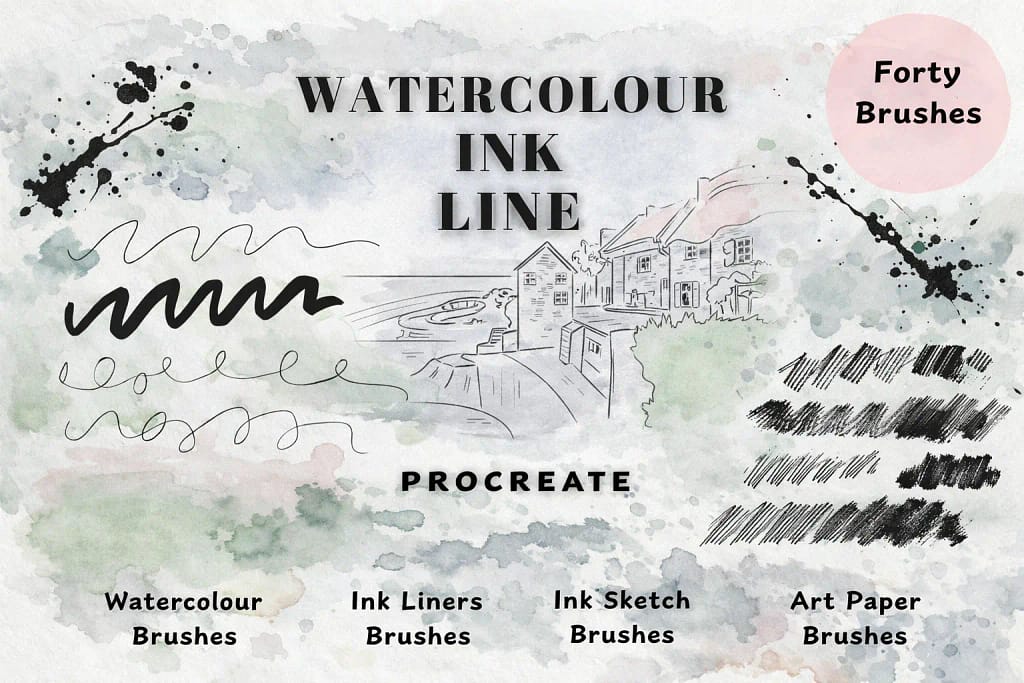 21 Best Procreate Watercolor Brushes: Free & Realistic Sets (2026) 12 4fcaf1d9ebad95af83ca7d1e61a74d4c 0 1770178957 8168