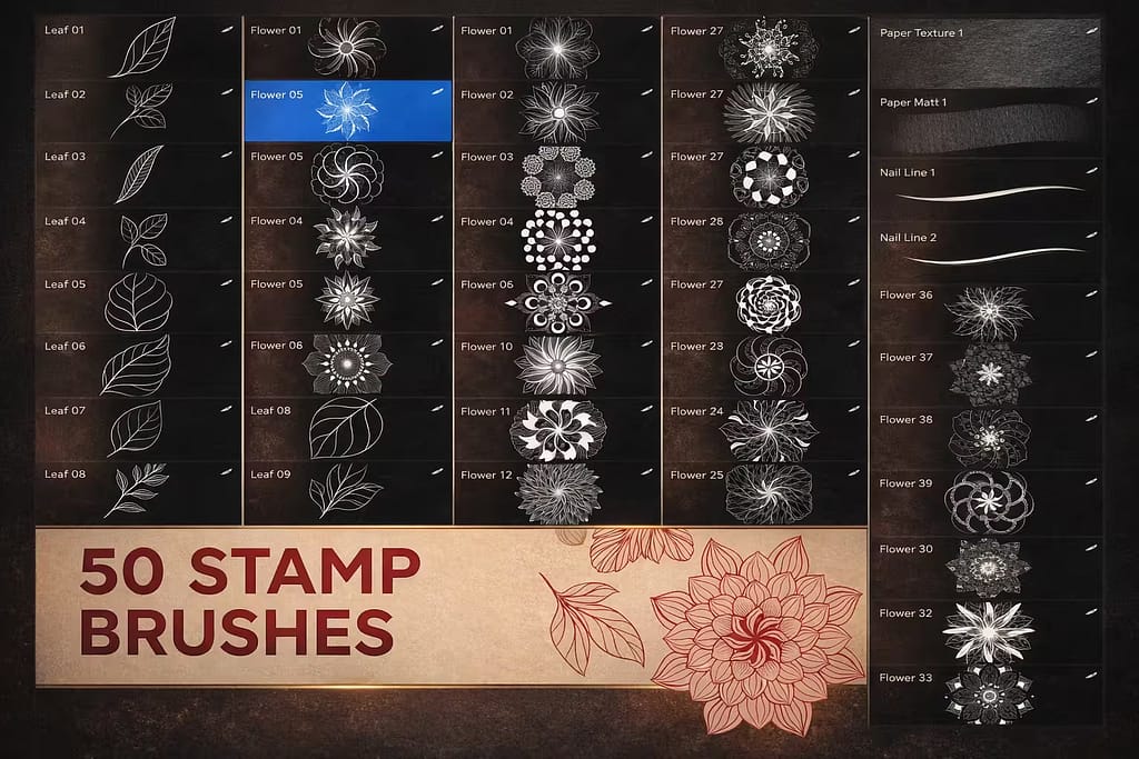 12 Best Procreate Lace Brushes (Free & Premium) + How to Make Your Own 17 6445b8d7abf45f75005e6c70ed5fa063 0 1771566916 4860