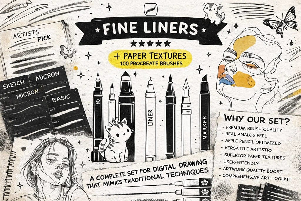 21 Best Procreate Pencil Brushes: Realistic Graphite & Color Sets (2026) 14 9c02ef802b7de5adf8fc7c5c85afd8af 0 1770960898 5868