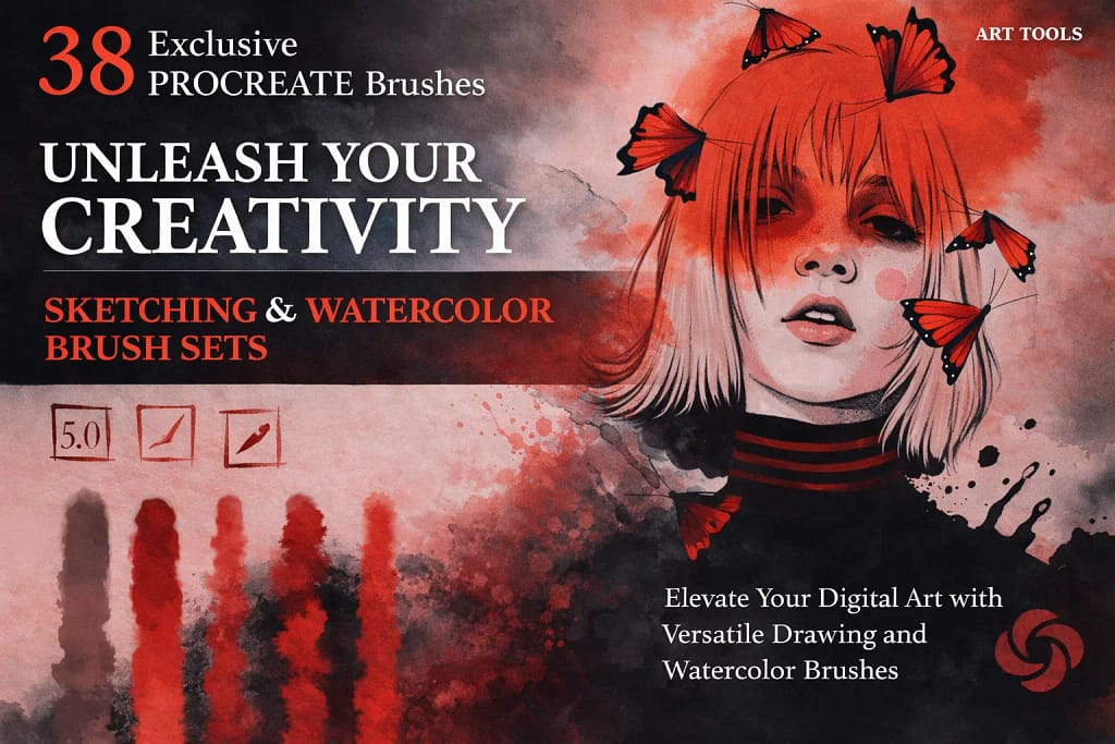 21 Best Procreate Watercolor Brushes: Free & Realistic Sets (2026) 14 d7af256e9ebf6bda1c34026f38d7bb17 0 1770179795 3557
