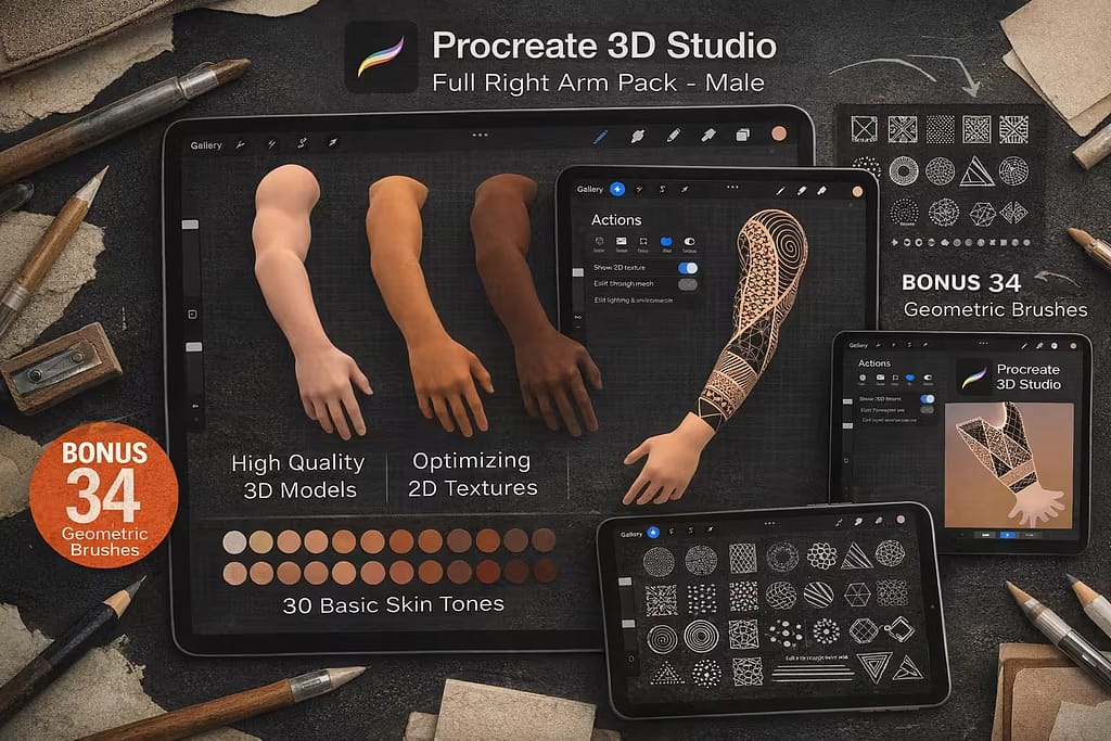 15 Best 3D Models for Procreate (Tattoo & Character Design) 8 0a9a2698c774f2c8f5806469a41dedad 0 1772436878 3285