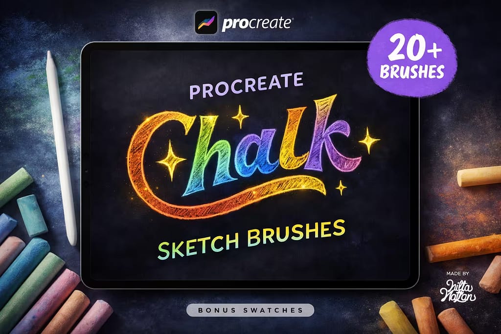 12 Best Procreate Chalk Brushes & Backgrounds 8 339445b59d904952b5da4926940a51e0 0 1773823254 5273