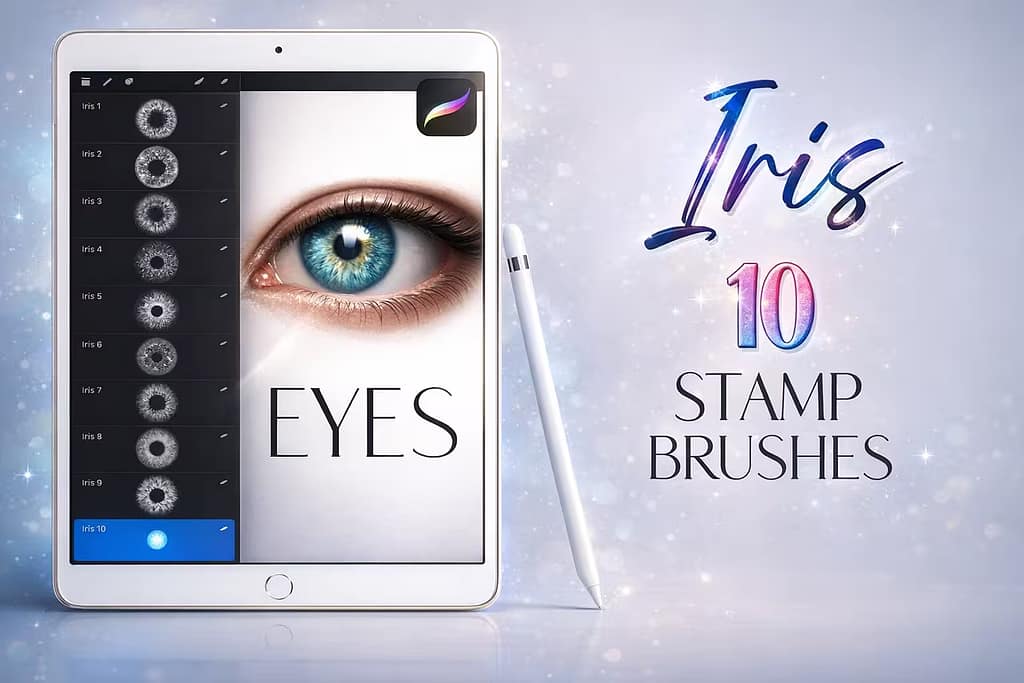 12 Best Procreate Eye Brushes & Stamps for Perfect Portraits 10 734fee3805accbe14e9a752de5055544 0 1773979130 1945