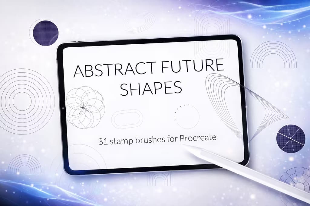 21 Best Procreate Shape Brushes (Geometric, Abstract & Stamps) 20 74b32ff9d4d7202beae84a897bbe731c 0 1773056544 2409