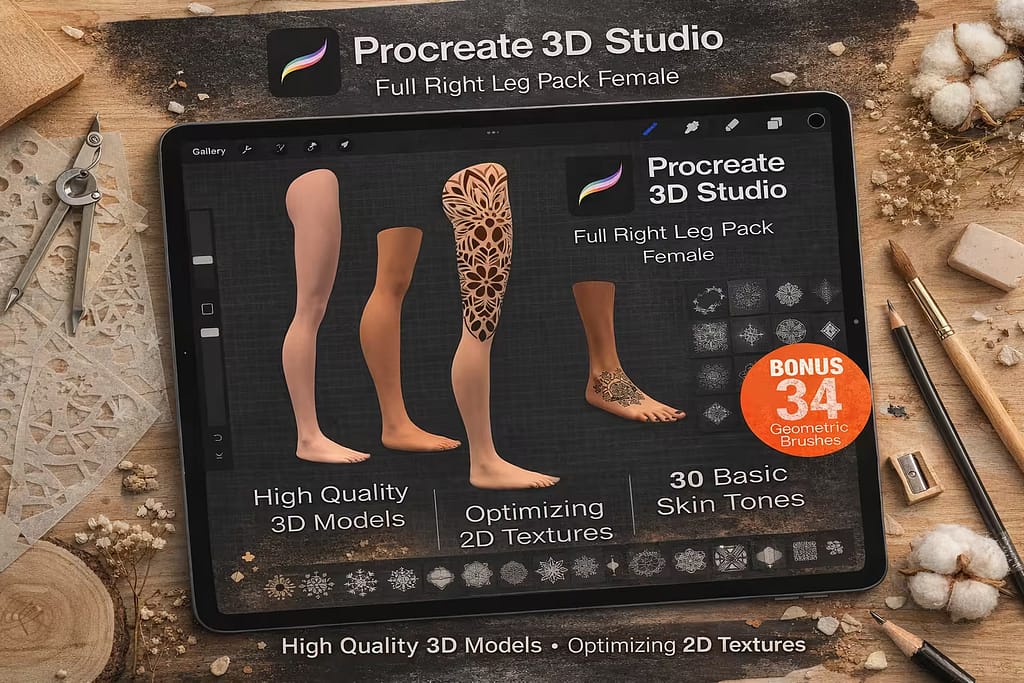 15 Best 3D Models for Procreate (Tattoo & Character Design) 12 7c0df8a6783e2ca47251a4a922896c41 0 1772439287 5494