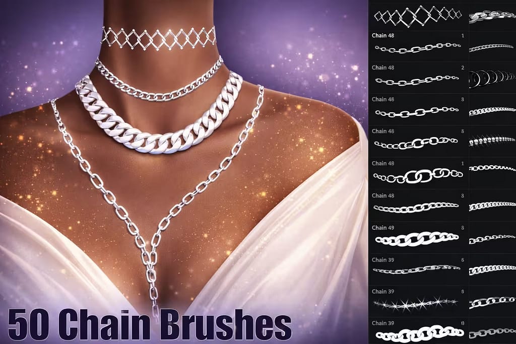 15 Best Procreate Chain & Jewelry Brushes 10 ce031e19aa37db0da7d9291b31a6833f 0 1773386908 5564