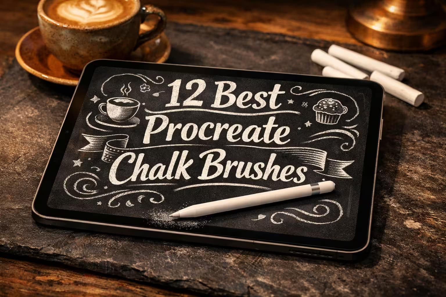 12 Best Procreate Chalk Brushes & Backgrounds 1 You are currently viewing 12 Best Procreate Chalk Brushes & Backgrounds