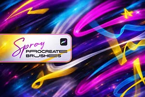 12 Best Procreate Graffiti Brushes (Spray, Drips & Markers). 3 Spray Procreate Brushes