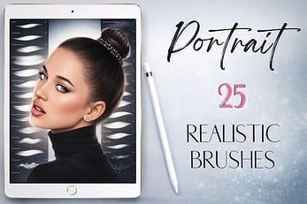 12 Best Procreate Skin Brushes & Color Palettes 5 25 Procreate Portrait Realistic Brushes