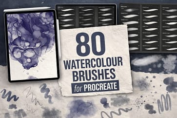 21 Best Procreate Watercolor Brushes: Free & Realistic Sets (2026) 11 Watercolor Brushes Bundle