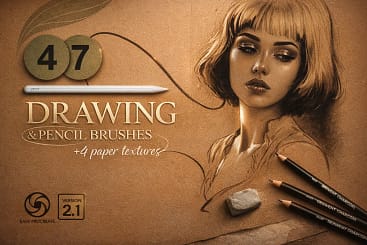 21 Best Procreate Pencil Brushes: Realistic Graphite & Color Sets (2026) 2 Ultimate Graphite Pencil Set