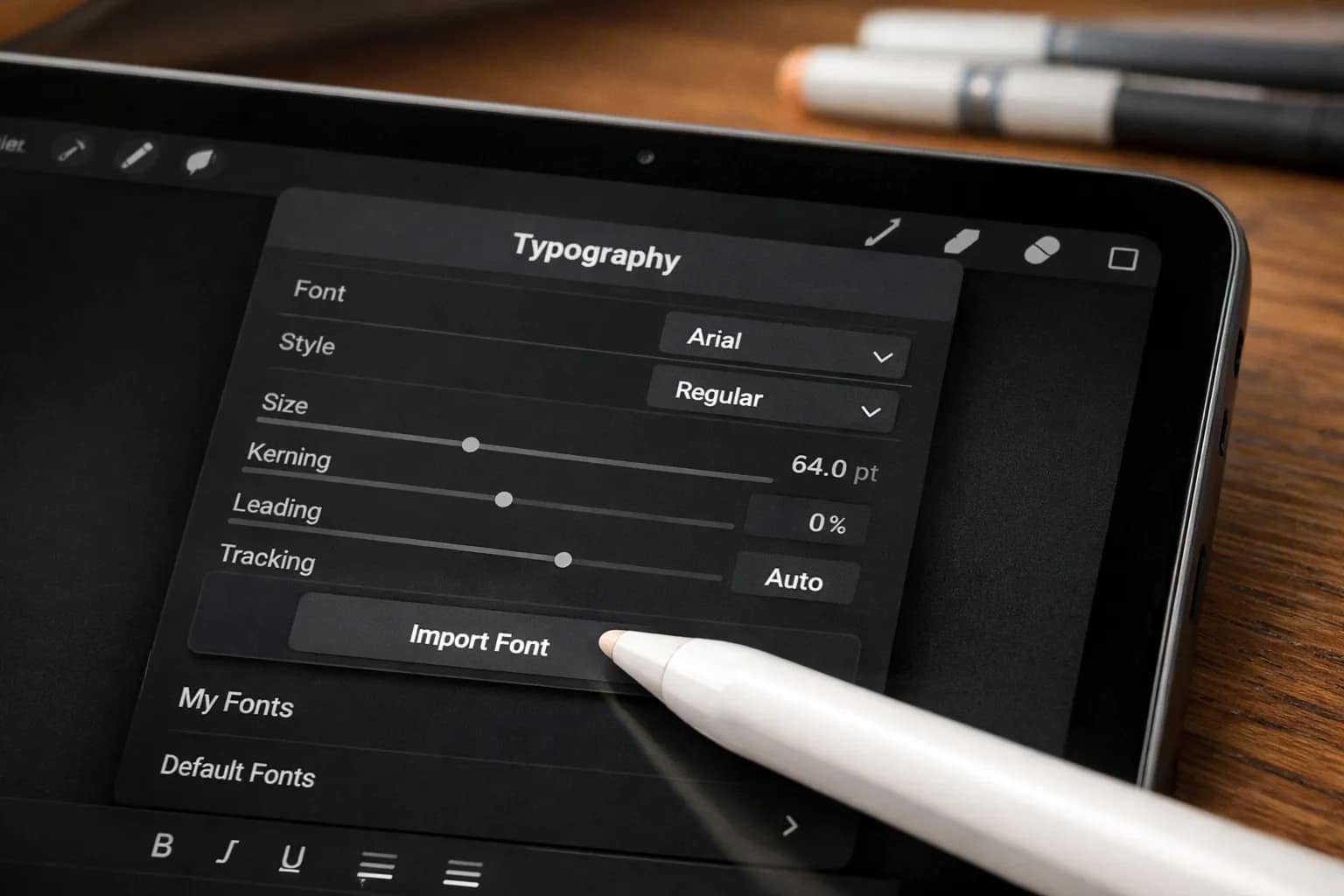 10 Best Procreate Font Packs & How to Add Them to iPad 6 How to import fonts to Procreate tutorial