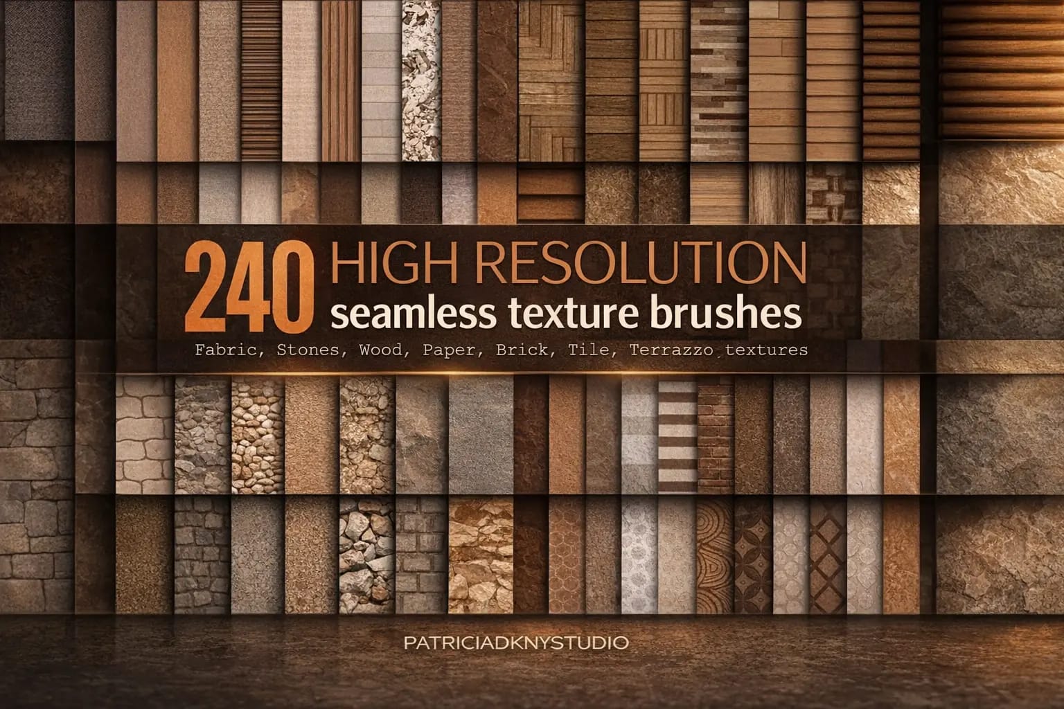 21 Best Procreate Texture Brushes: Paper, Fabric, & Skin (2026) 3 Seamless Texture Brush Set