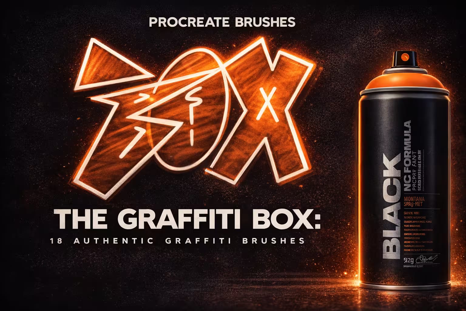 12 Best Procreate Graffiti Brushes (Spray, Drips & Markers). 2 The Graffiti Box Procreate Brushes